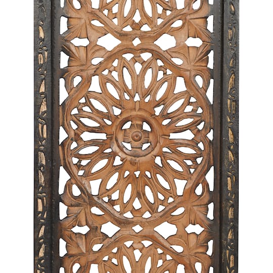 36" Brown Traditional Wall Décor Set